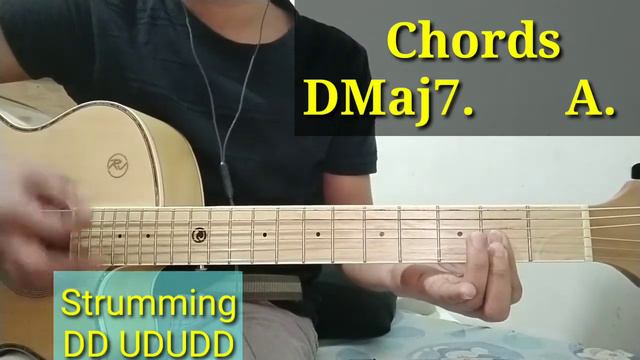 Powfu - Don't fall asleep yet Guitar cover W/ Chords And Strumming pattern tutorial on acoustic смотреть онлайн