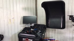 Монтаж балансировочного станка СТОРМ PROXY 8-3 Азбука Автосервиса