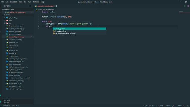 Programming Guess the Number with Python - For Beginners смотреть онлайн