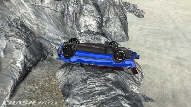 ROAD HAZARD CRASHES #5 - BeamNG drive Crash Testing смотреть онлайн