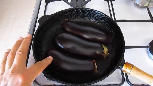 Баклажаны печеные на сковороде - простой рецепт смотреть онлайн