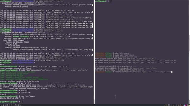 Master of Puppets. Linux version. Часть 2. Клиенты, ресурсы. смотреть онлайн