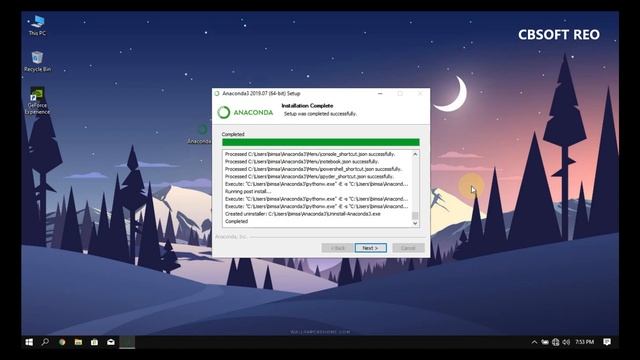 How to install Anaconda on windows 10 (Python master) смотреть онлайн