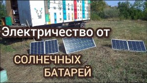 Оборудование пасеки электрооборудованием. Пчеловодство в полевых условиях.