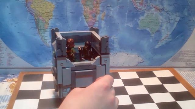 Лего ЛАРЕЦ самоделка по Властелину Колец | LEGO The Lord of the Rings Robotized box MOC смотреть онлайн