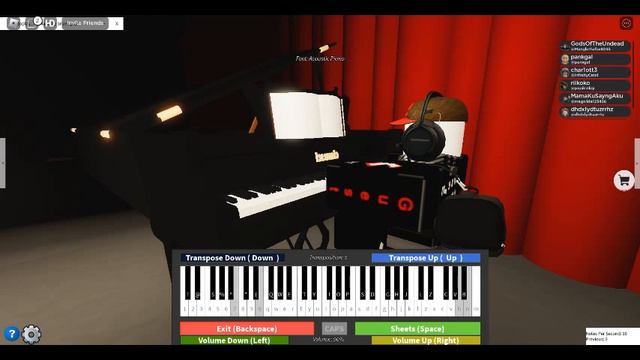 roblox auto piano rush e смотреть онлайн