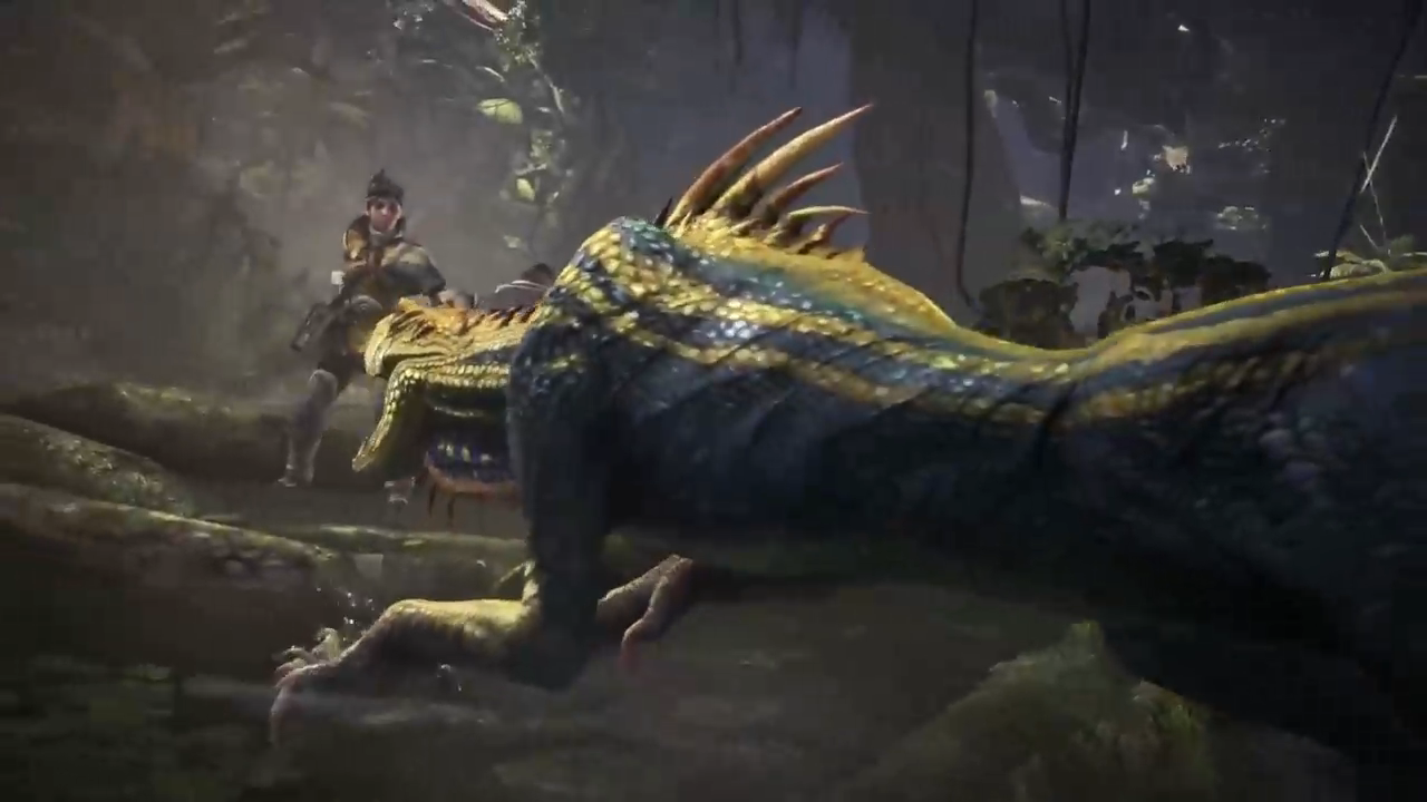 Monster Hunter World - NEW Trailer TGS 2017 смотреть онлайн