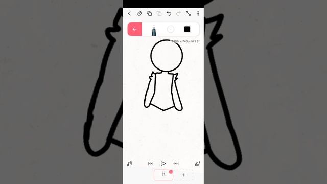 How Do i draw a furry body (new style) (flipaclip) смотреть онлайн