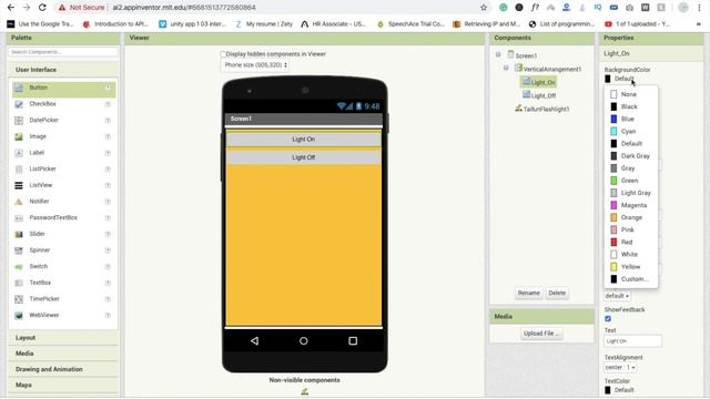 How to create disco light app for android in mit app inventor смотреть онлайн