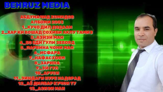 Абдумачид ХОМИДОВ СУРУДХОИ 2003 смотреть онлайн