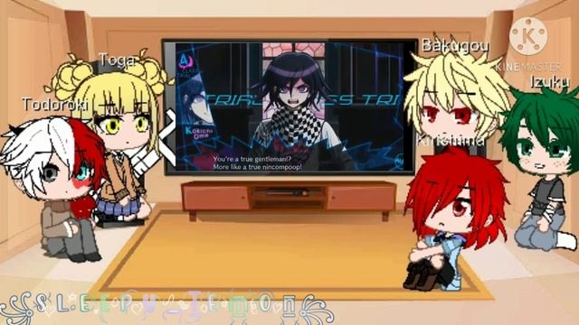 Bnha reacts to Danganronpa ((spoilers)specifically KOKICHI OUMA) смотреть онлайн