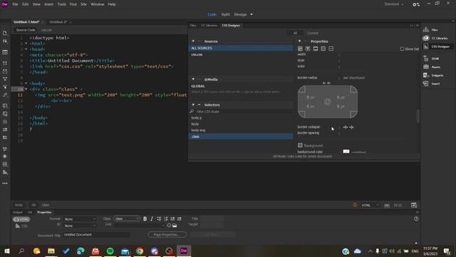 How to Add Background Image Dreamweaver Tutorial смотреть онлайн
