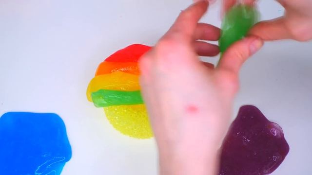 Инстаграмный РАДУЖНЫЙ ЛИЗУН - СМАЙЛИК из СПОНЖА ? DIY СЛАЙМ смотреть онлайн