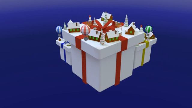 Подарочные острова l Low Poly Blender 3d смотреть онлайн