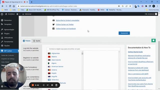 Tutorial - WP Cerber Security – Firewall, Anti-spam & Malware Scan смотреть онлайн