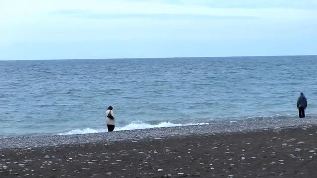 Пляж "Ривьера" в Сочи. Море в начале марта 2015 года. Прогулка по набережной. SOCHI RUSSIA смотреть онлайн