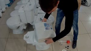 Сборка унитаза с сиденьем МИКРОЛИФТ поэтапно своими руками , сделай сам