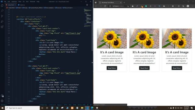 Bootstrap card image Hover zoom in - zoom out Effects смотреть онлайн