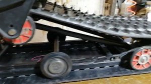 Снегоход WELS 200 тюнинг в WELS 200 long.