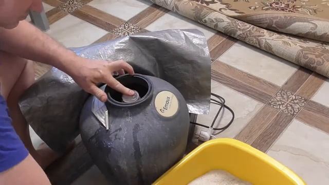 засыпка песка в песочный фильтр смотреть онлайн