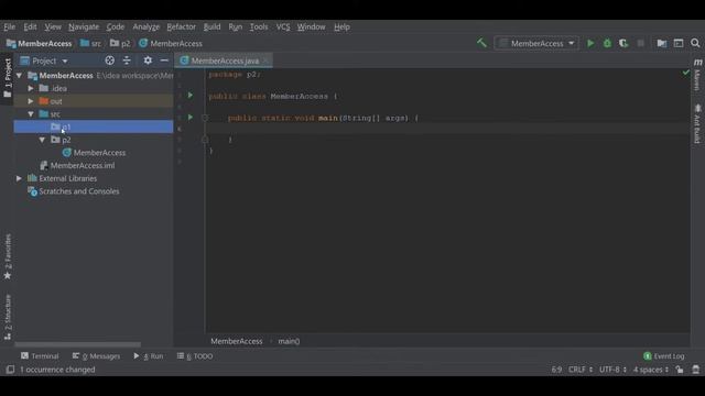 Java Packages and Interfaces Tutorial 3 (Member Access) смотреть онлайн