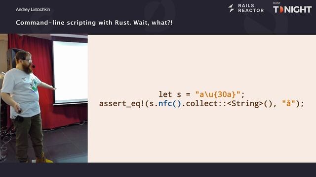 (Ru) Andrey Listochkin - Command-line Scripting With Rust. Wait, What?!