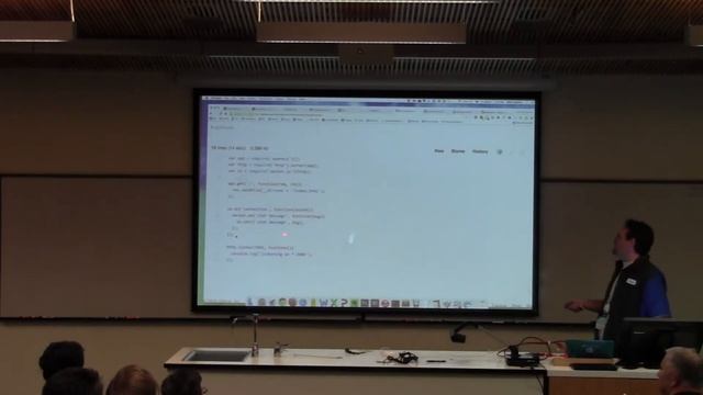 Openwest 2015 - T. Chase M. Calkins - "Introduction to Node.js and Express.js" (106) смотреть онлайн