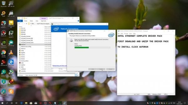 Intel Ethernet Adapter Complete Driver Pack - Installation
