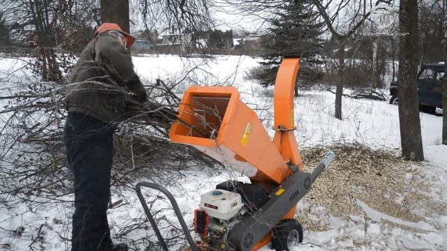 Измельчитель веток и древесных остатков. Модель GTS1500E. смотреть онлайн