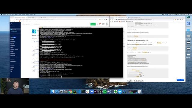 How to setup Flask and Apache on an Ubuntu VM in DigitalOcean with a Custom Domain смотреть онлайн