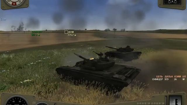 Т-72: Балканы в огне - геймплей, "Встречный бой" смотреть онлайн