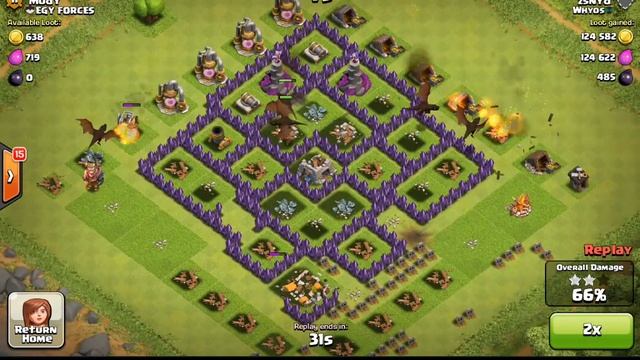 6 Dragons3 + 100 archers5 defense :/ - Clash of Clans - Egy Forces [Mody] смотреть онлайн