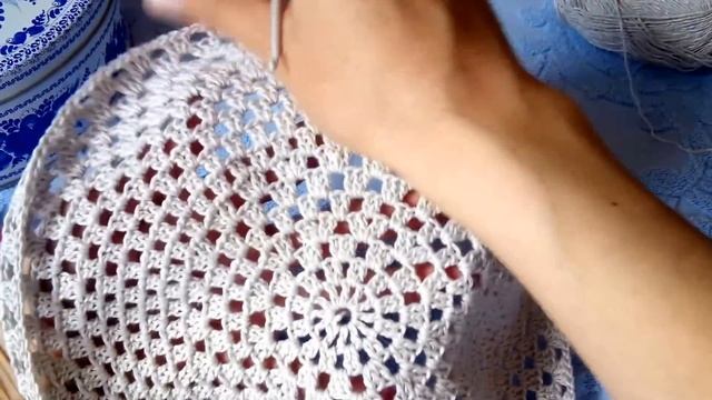 Ажурный берет крючком! ВАЖНО! После 11мин посмотрите дальше! Прошу прощения у всех!Исправить не мог