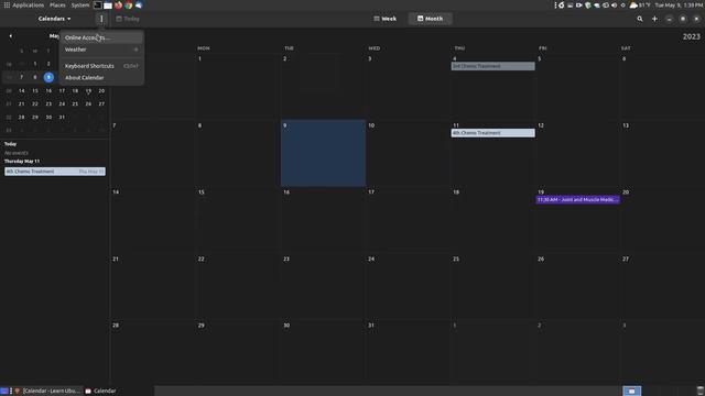 GNOME Calendar for Linux Users смотреть онлайн