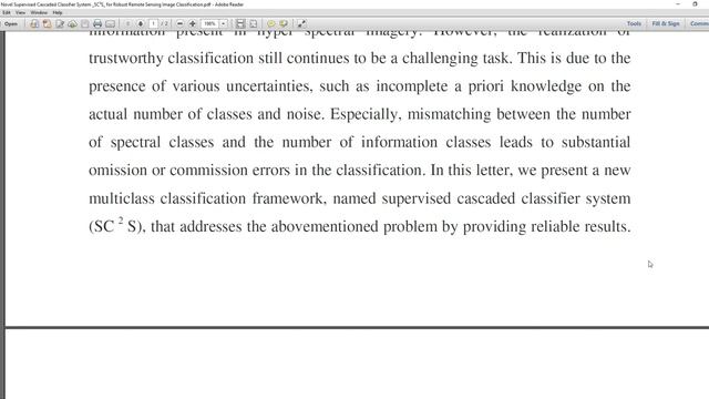 A Novel Supervised Cascaded Classifier System SC²S for Robust Remote Sensing Image Classification смотреть онлайн
