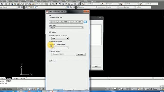 How to insert excel table in to AutoCAD //Data Link//Excel//AutoCAD смотреть онлайн