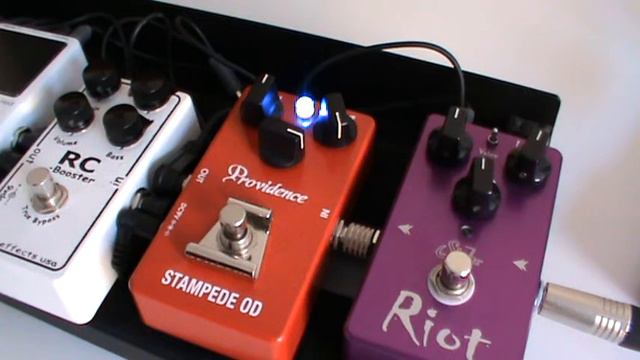 Providence Stampede SOV2 Overdrive Gibson Les Paul R9 w Voodoo pickups Peter Florance смотреть онлайн