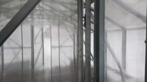 Дешёвая теплица 2,7х4 из профилей для гипсокартона своими руками. Зимой