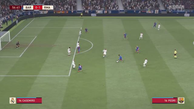 FIFA 22 - FC Barcelona vs Real Madrid - Copa De España Final | PS4 смотреть онлайн