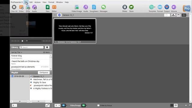 ProPresenter 6 - How to create and import text file songs смотреть онлайн