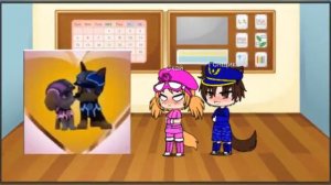 Реакция Скай и Гонщика на шипы💕