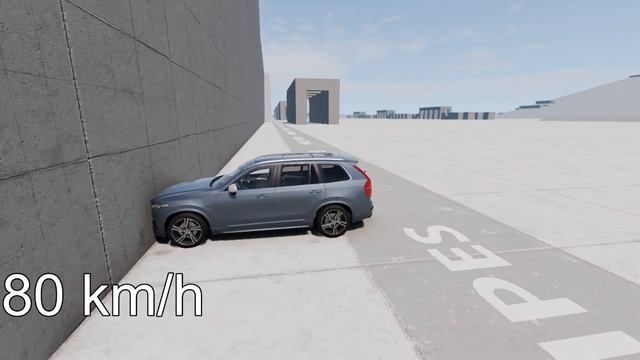 VOLVO XC90 vs WALL! 150 Km/H CRASH TEST! - BeamNg Drive смотреть онлайн