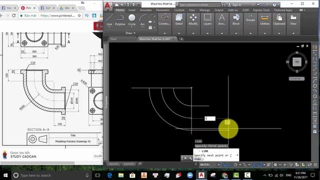 Giáo trình Học Autocad Mechanical - Bài Tập | VADUNI#1 смотреть онлайн