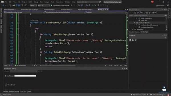 Update Data into SQLite Database using Entity Framework Core in .NET 6 Windows Forms
