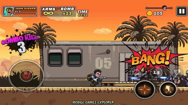 Metal Commando - Squad Metal Shooter - Area 1 Walkthrough смотреть онлайн
