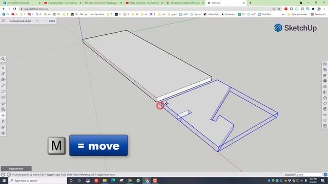 A Laser Cut Name Plate using Sketchup Free | Sketchup Made Simple! смотреть онлайн