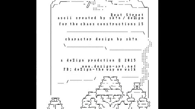 CC15 Live: ASCII/ANSI Graphics - #4 'Beat Street' смотреть онлайн