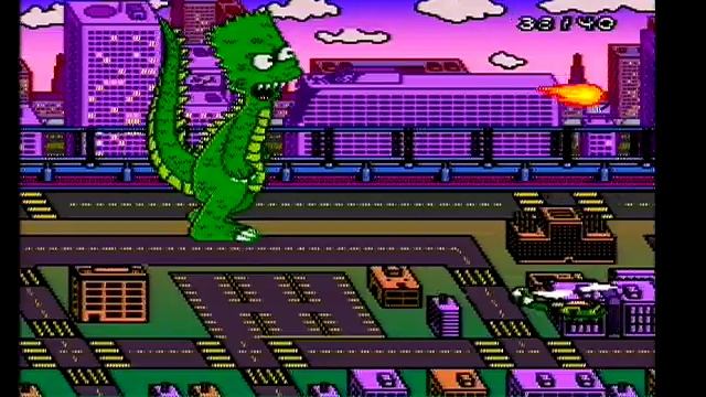 The Simpsons : Bart's Nightmare - Bartzilla смотреть онлайн