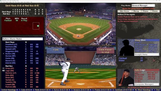 Baseball Mogul 2008 (PC) - Gameplay смотреть онлайн