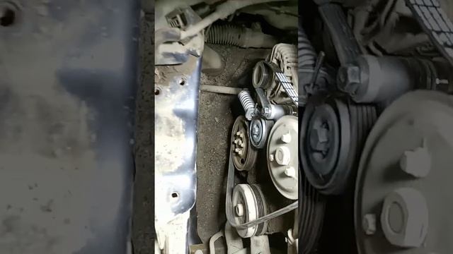 Замена ремня и натяжителя на Опель Корса 1л